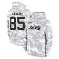 Boles NY.Jets #85 Mason Taylor Player Arctic Camo Salute to Service Pullover Hoodies Limited Game Stitched Jerseys