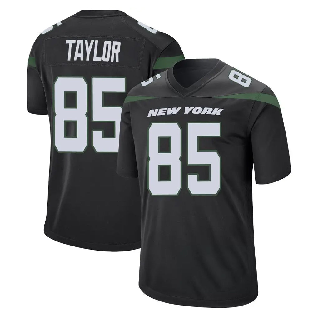 Boles NY.Jets #85 Mason Taylor Player Stealth Black Home Game Stitched Jerseys