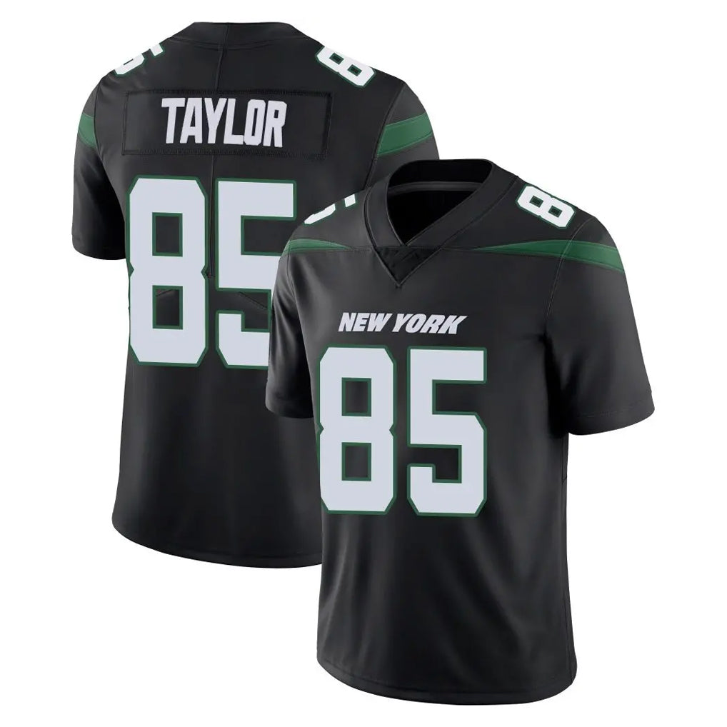 Boles NY.Jets #85 Mason Taylor Player Stealth Black Limited Vapor Home Game Stitched Jerseys
