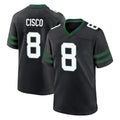 Boles NY.Jets #8 Andre Cisco Player Black Legacy Home Game Stitched Jerseys