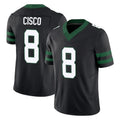 Boles NY.Jets #8 Andre Cisco Player Black Limited Legacy Vapor F.U.S.E. Home Game Stitched Jerseys