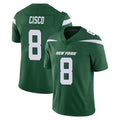 Boles NY.Jets #8 Andre Cisco Player Green Limited Vapor Home Game Stitched Jerseys