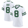 Boles NY.Jets #8 Andre Cisco Player White Legacy Home Game Stitched Jerseys