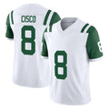 Boles NY.Jets #8 Andre Cisco Player White Limited Classic Vapor F.U.S.E. Home Game Stitched Jerseys