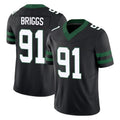 Boles NY.Jets #91 Jowon Briggs Player Black Limited Legacy Vapor F.U.S.E. Home Game Stitched Jerseys
