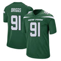 Boles NY.Jets #91 Jowon Briggs Player Green Home Game Stitched Jerseys