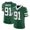Boles NY.Jets #91 Jowon Briggs Player Green Legacy Limited Vapor F.U.S.E. Home Game Stitched Jerseys