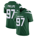 Boles NY.Jets #97 Harrison Phillips Player Green Limited Vapor Home Game Stitched Jerseys