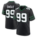 Boles NY.Jets #99 T'Vondre Sweat Player Black Legacy Home Game Stitched Jerseys