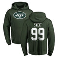 Boles NY.Jets #99 T'Vondre Sweat Player Green LOGO Pullover Hoodies Limited Game Stitched Jerseys