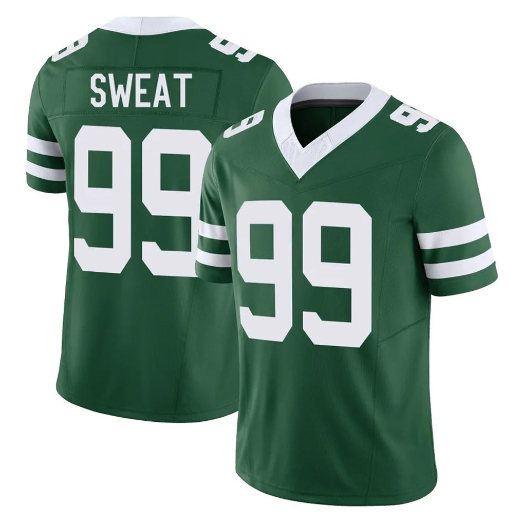 Boles NY.Jets #99 T'Vondre Sweat Player Green Legacy Limited Vapor F.U.S.E. Home Game Stitched Jerseys