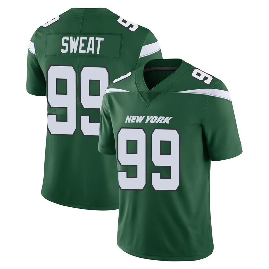 Boles NY.Jets #99 T'Vondre Sweat Player Green Limited Vapor Home Game Stitched Jerseys