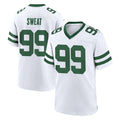 Boles NY.Jets #99 T'Vondre Sweat Player White Legacy Home Game Stitched Jerseys