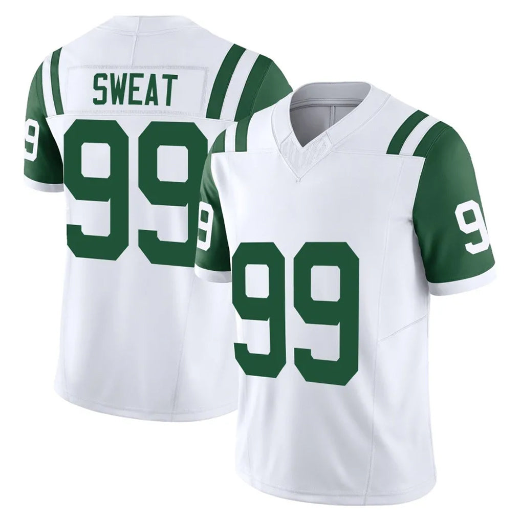 Boles NY.Jets #99 T'Vondre Sweat Player White Limited Classic Vapor F.U.S.E. Home Game Stitched Jerseys