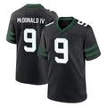Boles NY.Jets #9 Will McDonald IV Player Black Legacy Home Game Stitched Jerseys