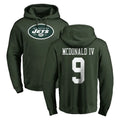 Boles NY.Jets #9 Will McDonald IV Player Green LOGO Pullover Hoodies Limited Game Stitched Jerseys