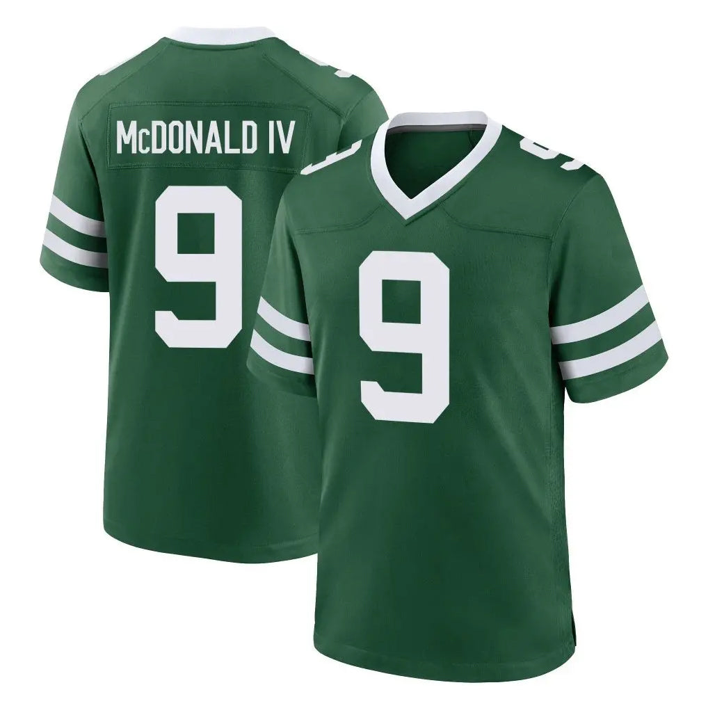 Boles NY.Jets #9 Will McDonald IV Player Green Legacy Home Game Stitched Jerseys