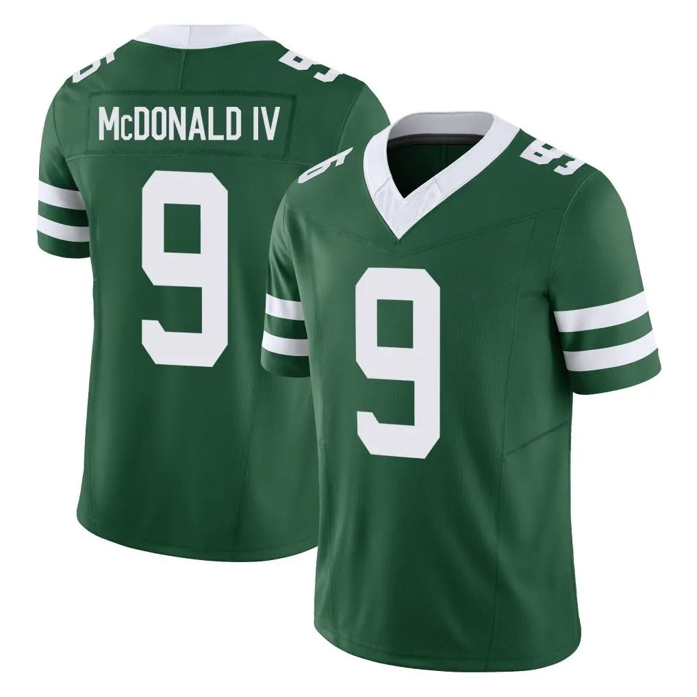 Boles NY.Jets #9 Will McDonald IV Player Green Legacy Limited Vapor F.U.S.E. Home Game Stitched Jerseys