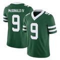 Boles NY.Jets #9 Will McDonald IV Player Green Legacy Limited Vapor F.U.S.E. Home Game Stitched Jerseys