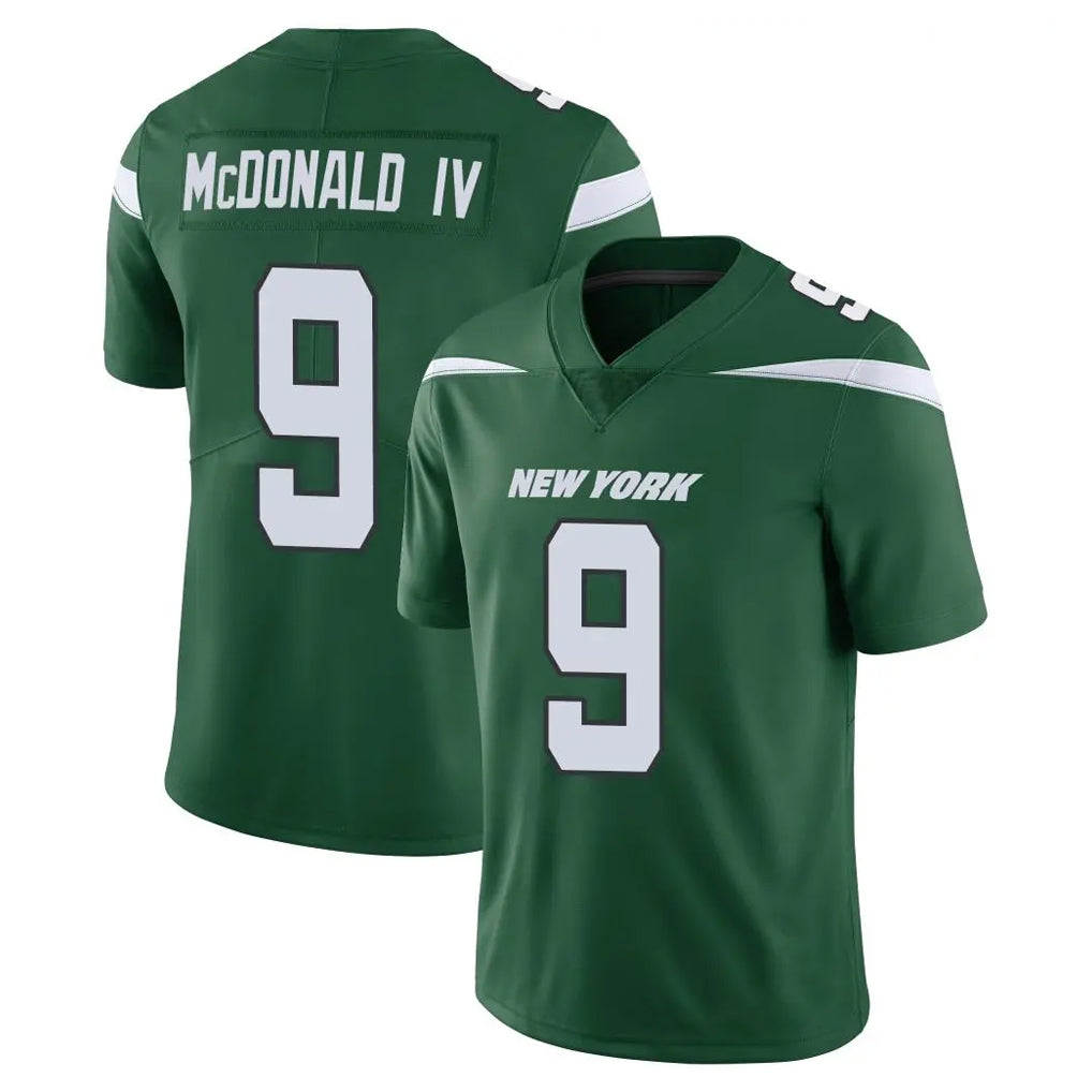 Boles NY.Jets #9 Will McDonald IV Player Green Limited Vapor Home Game Stitched Jerseys