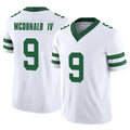 Boles NY.Jets #9 Will McDonald IV Player White Legacy Limited Vapor F.U.S.E. Home Game Stitched Jerseys