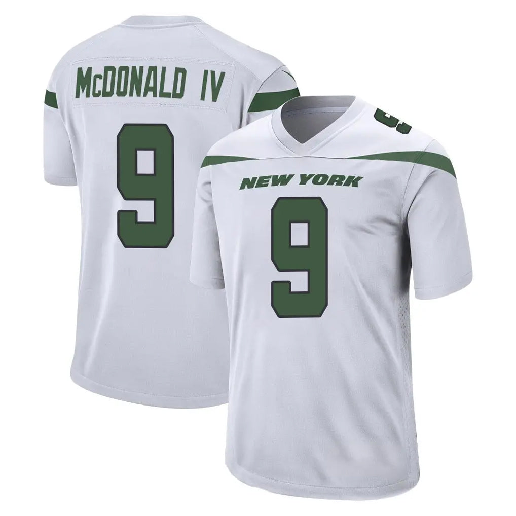 Boles NY.Jets #9 Will McDonald IV Player White Spotlight Home Game Stitched Jerseys