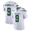 Boles NY.Jets #9 Will McDonald IV Player White Spotlight Limited Vapor Home Game Stitched Jerseys