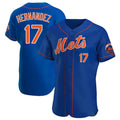 Boles NY.Mets #17 Keith Hernandez Player Royal Limited Elite Home Stitched Jerseys
