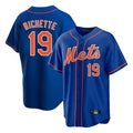 Boles NY.Mets #19 Bo Bichette Player Royal Home Game Stitched Jerseys
