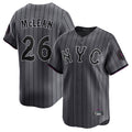 Boles NY.Mets #26 Nolan McLean Player Gray City Connect Limited Stitched Jerseys