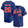 Boles NY.Mets #26 Nolan McLean Player Royal Home Limited Stitched Jerseys