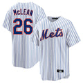 Boles NY.Mets #26 Nolan McLean Player White Home Game Stitched Jerseys