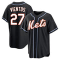 Boles NY.Mets #27 Mark Vientos Player Black Fashion Out Game Stitched Jerseys
