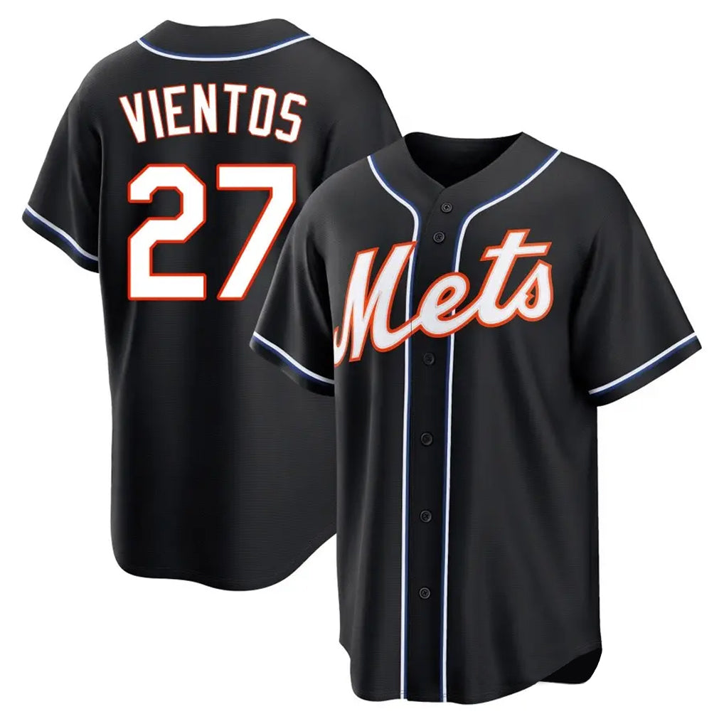 Boles NY.Mets #27 Mark Vientos Player Black Fashion Out Game Stitched Jerseys