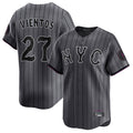 Boles NY.Mets #27 Mark Vientos Player Gray City Connect Limited Stitched Jerseys