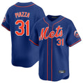 Boles NY.Mets #31 Mike Piazza Player Royal Home Limited Stitched Jerseys