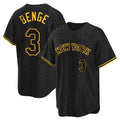 Boles NY.Mets #3 Carson Benge Player Black Snake Skin City Home Game Stitched Jerseys