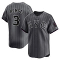 Boles NY.Mets #3 Carson Benge Player Gray City Connect Limited Stitched Jerseys