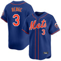 Boles NY.Mets #3 Carson Benge Player Royal Home Limited Stitched Jerseys