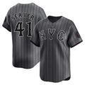 Boles NY.Mets #41 Tom Seaver Player Gray City Connect Limited Stitched Jerseys