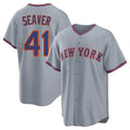 Boles NY.Mets #41 Tom Seaver Player Gray Road Home Game Stitched Jerseys