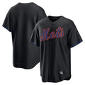 Boles NY.Mets Blank Player Black Alternate Home Game Stitched Jerseys