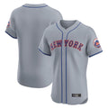 Boles NY.Mets Blank Player Gray Road Limited Elite Home Stitched Jerseys