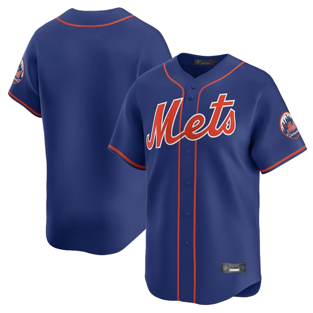 Boles NY.Mets Blank Player Royal Home Limited Stitched Jerseys