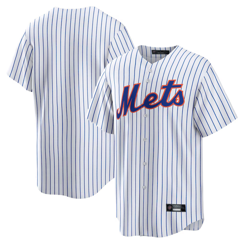 Boles NY.Mets Blank Player White Home Game Stitched Jerseys