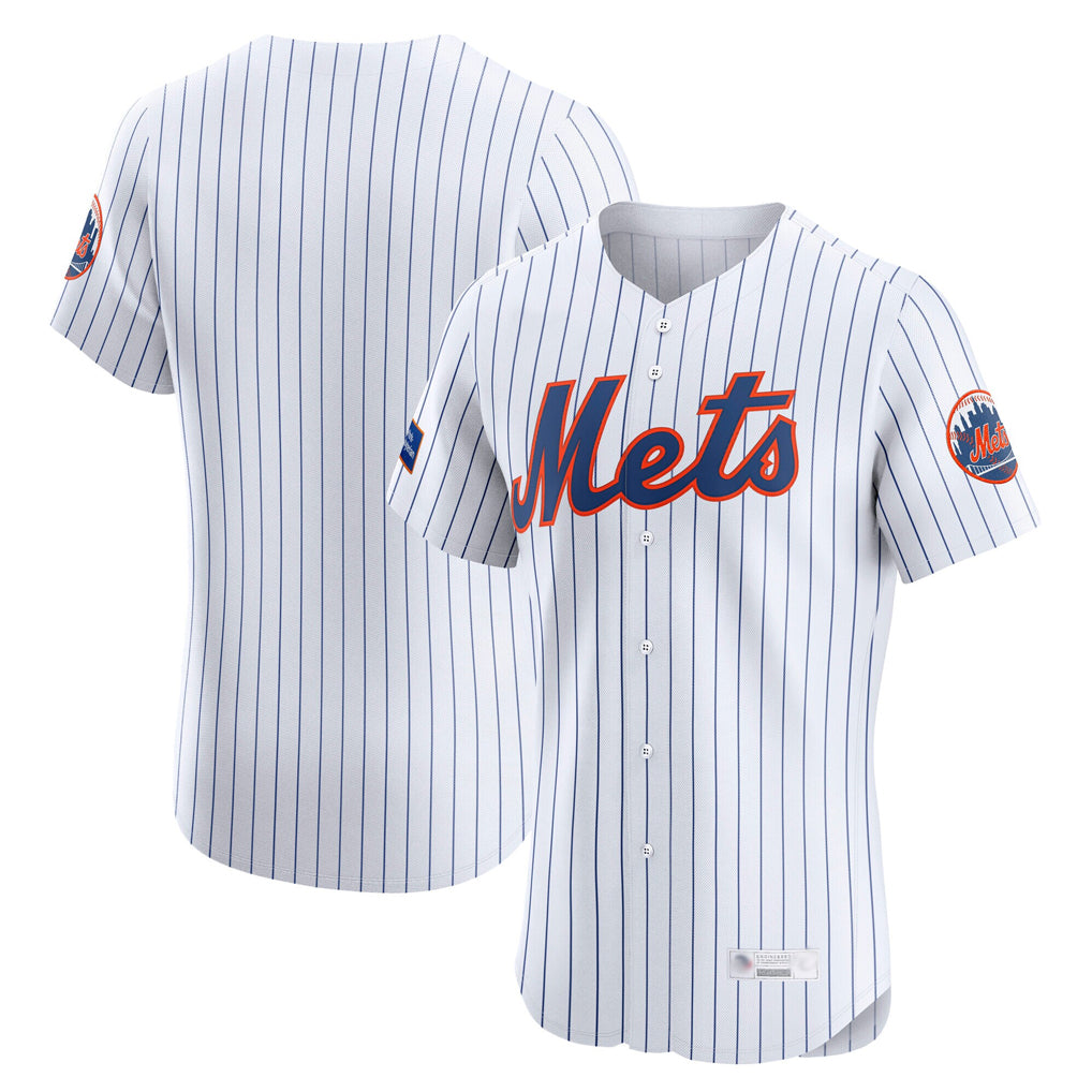 Boles NY.Mets Blank Player White Home Limited Elite Stitched Jerseys