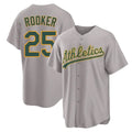 Boles Athletics #25 Brent Rooker Gray Replica Away 2.0 Personalized Jerseys