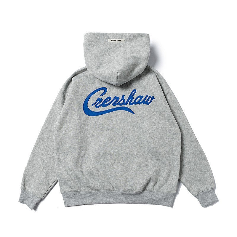 2026  Autumn/Winter Los Angeles Letter Embroidered Hoodie