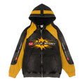 2026 American Street Hip Hop Retro Washed Distressed hoodie