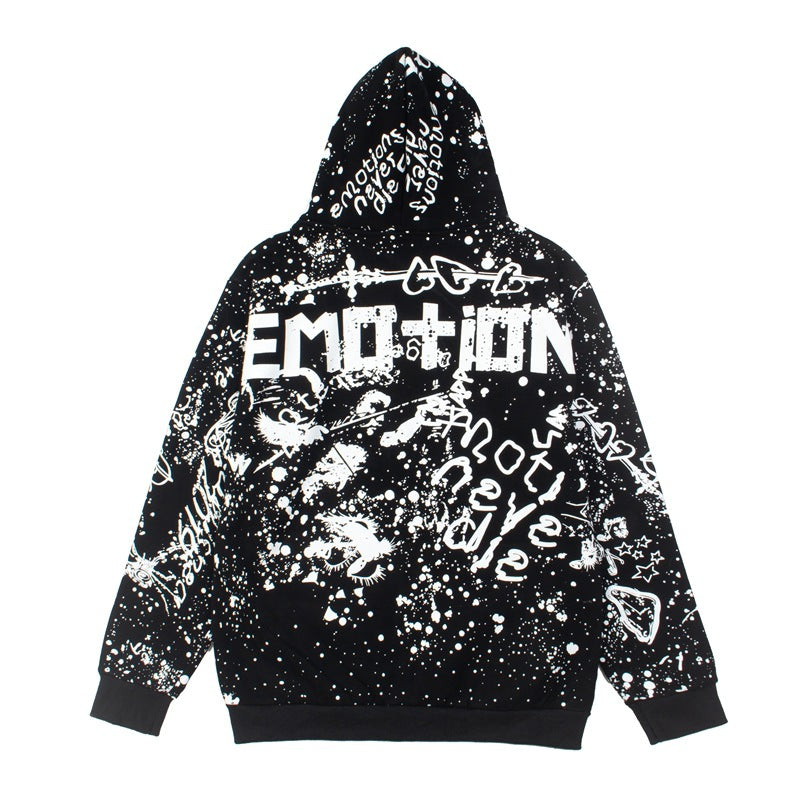 2026  European and American hip-hop style design autumn  Hoodie